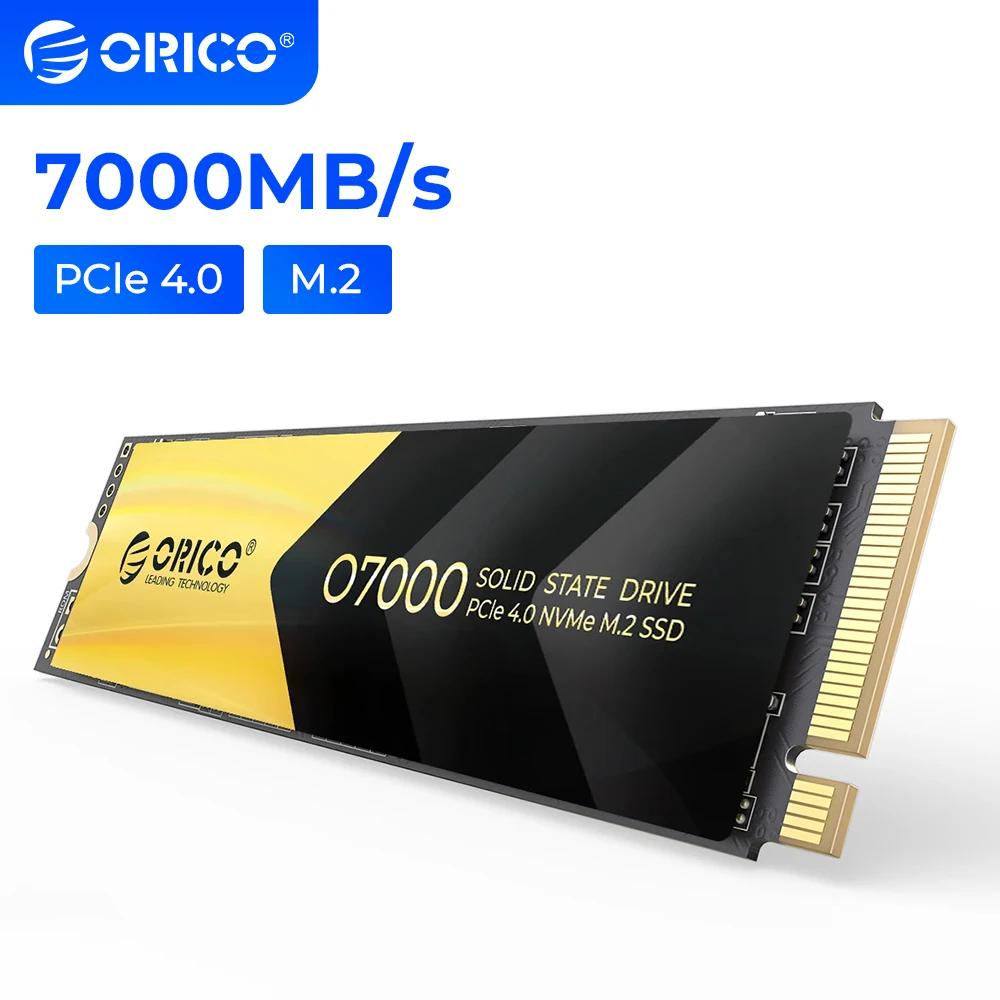 ORICO Ʈ PC ָ Ʈ ̺, M.2 NVMe PCIe4.0 x 4, 512GB, 1TB, 2TB, 4TB 2280, ִ 7000 MB/s NVMe SSD, TLC NAND ÷